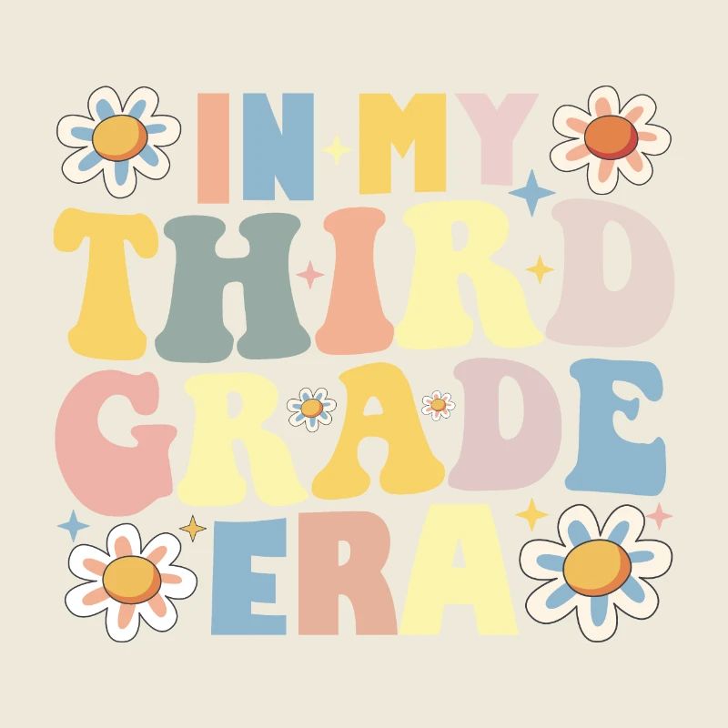 Teacher Student 3rd Grade In My Third Grade Era