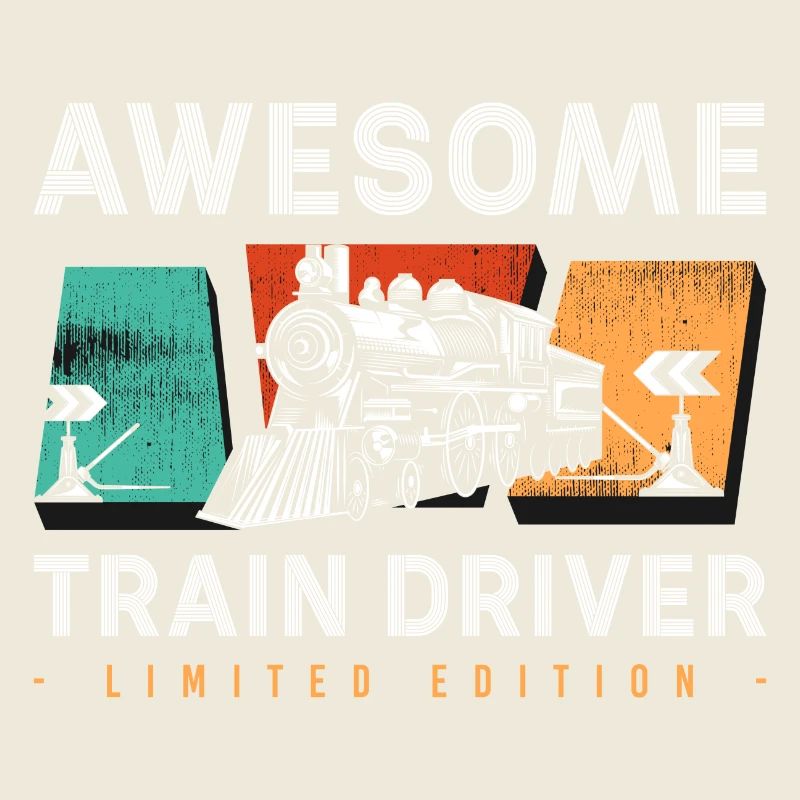 Zugführer Eisenbahner Beruf Bahnhof