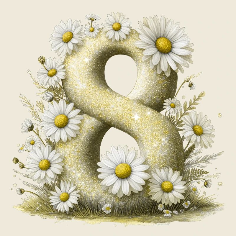 No. 8 eit digital background number vector sign tal