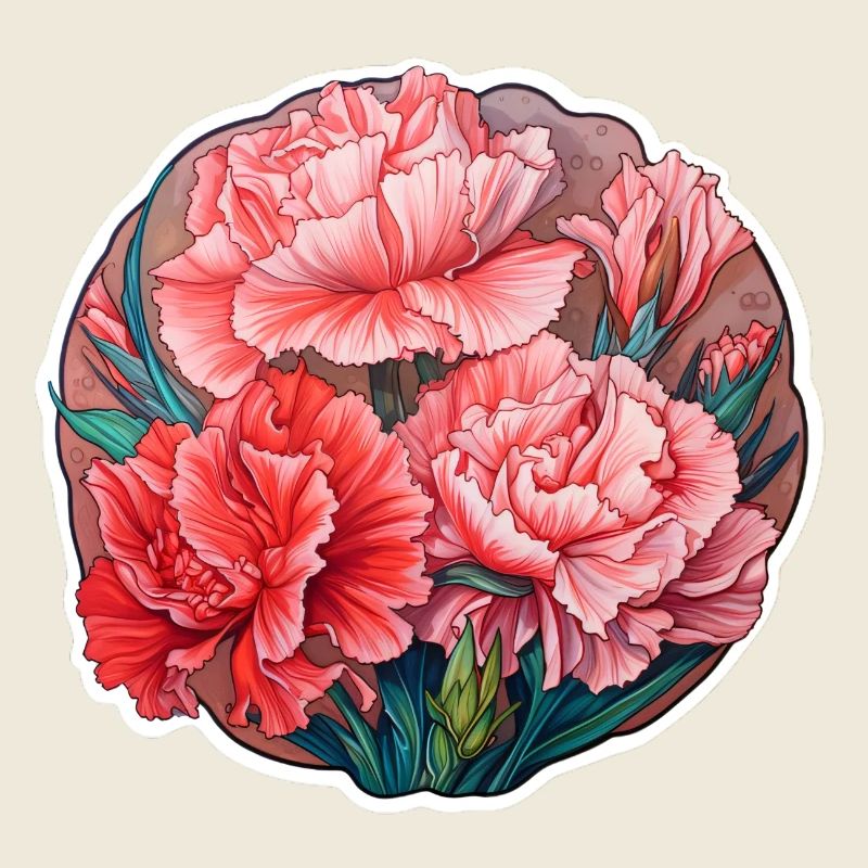 Oeillets Oeillet Cimetière Fleurs