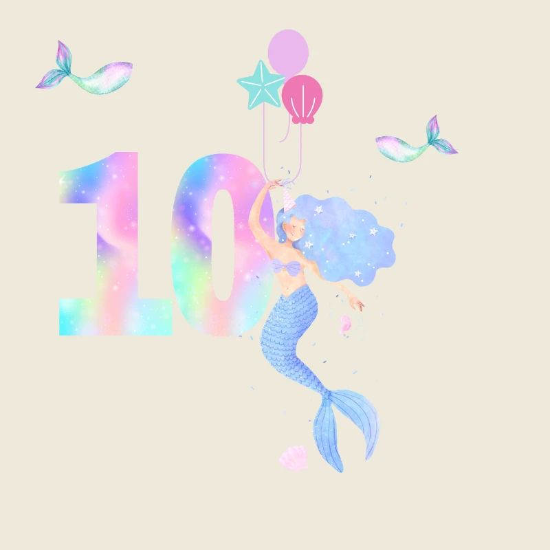 10th Anniversary Mermaid