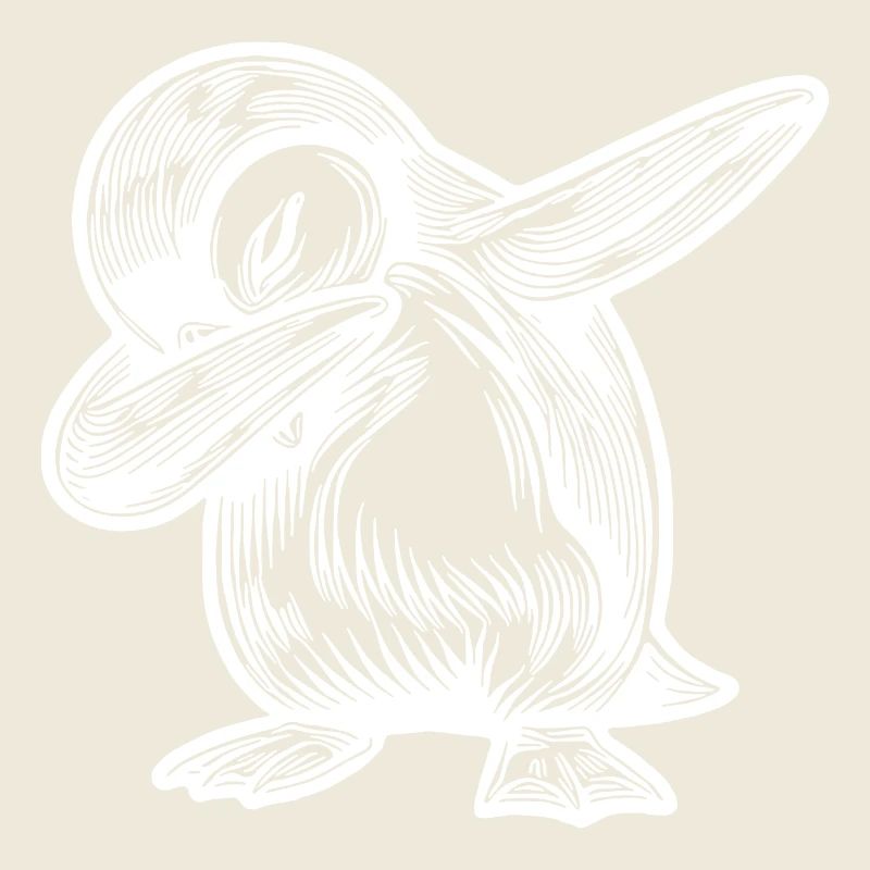 Cooler Pinguin Süsser Kleiner Dabbing Pinguin