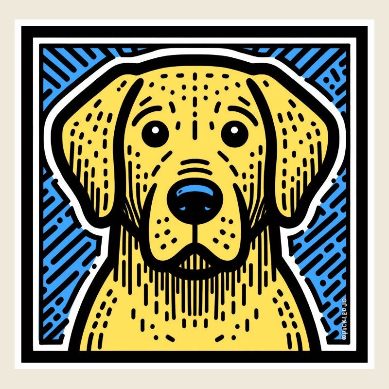Labrador Retriver Pop Art