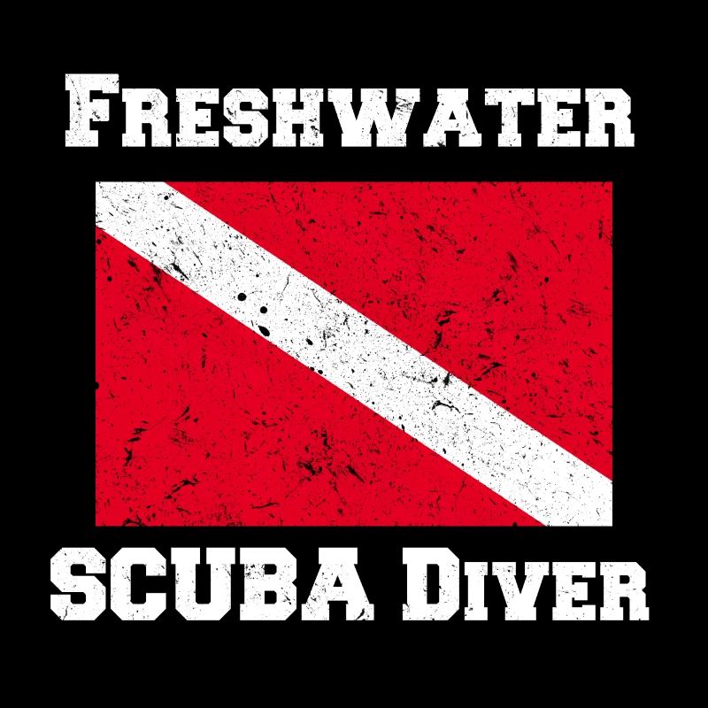 Plongeur en eau douce - Vintage