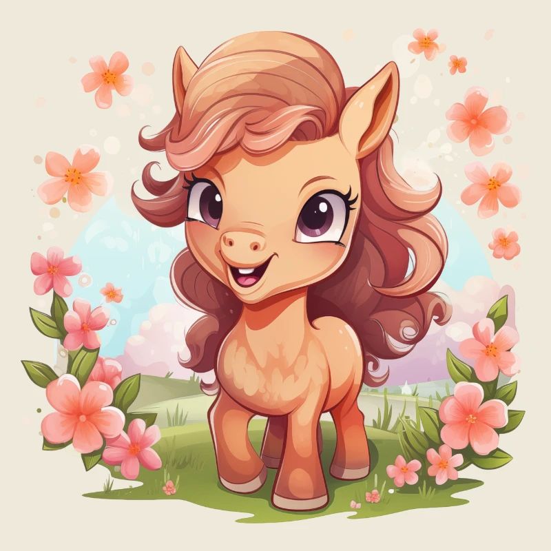 Kawaii Pony Spring