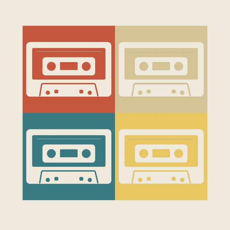 Retro Vintage Kassette