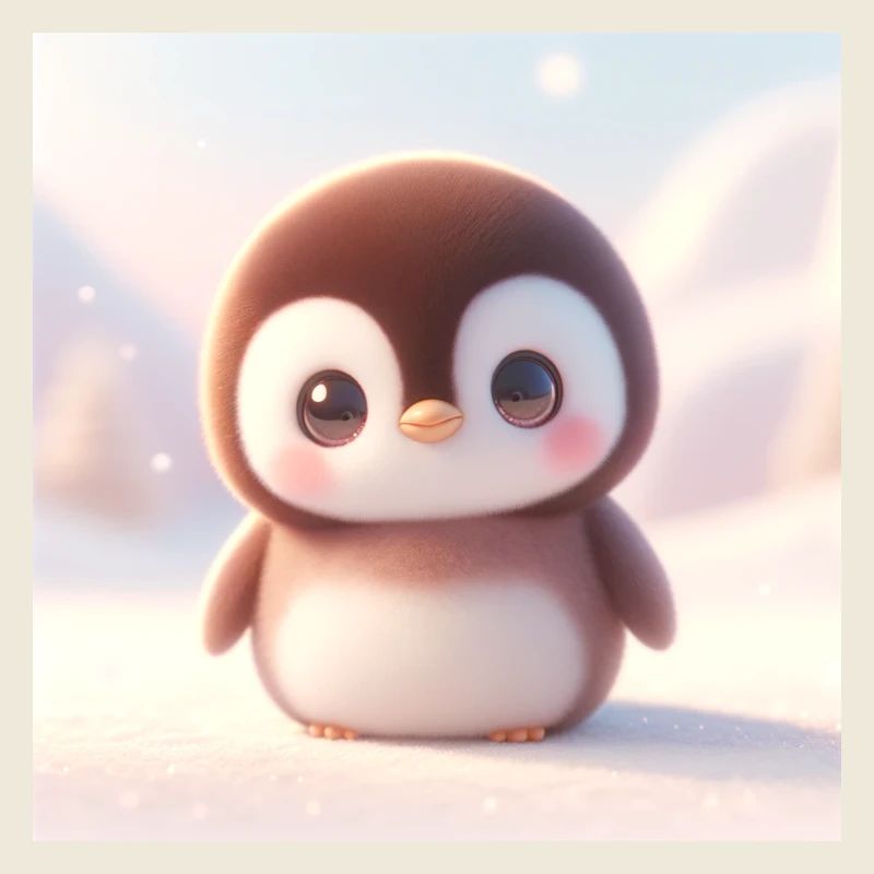 Penguins snow 2