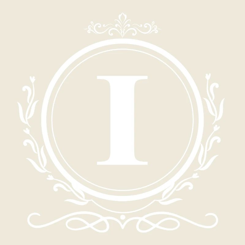 Letter I Decoration