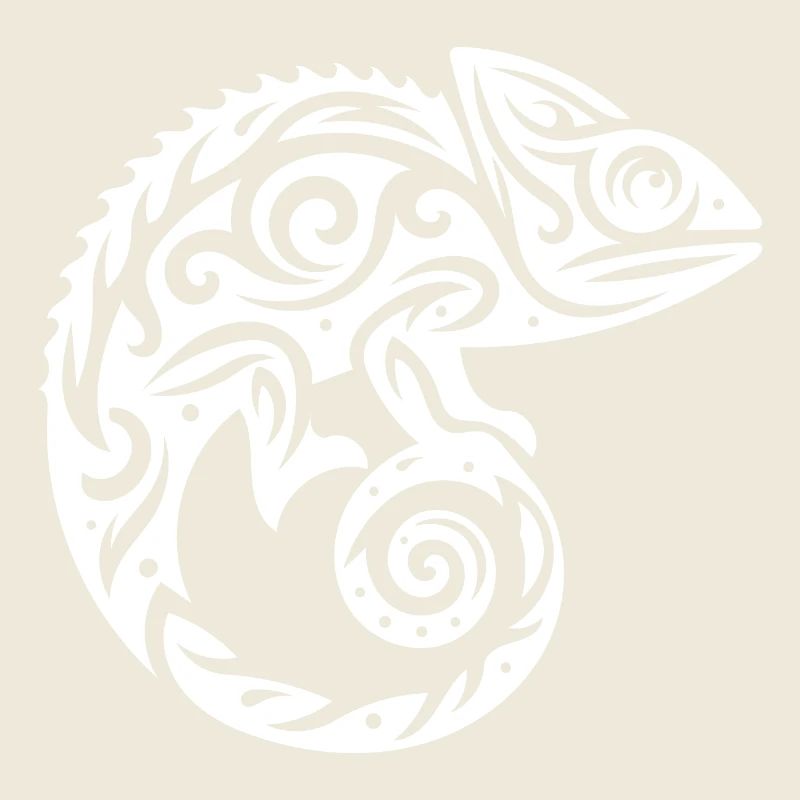 Écailleux Creeper Déguisement caméléon tatouage