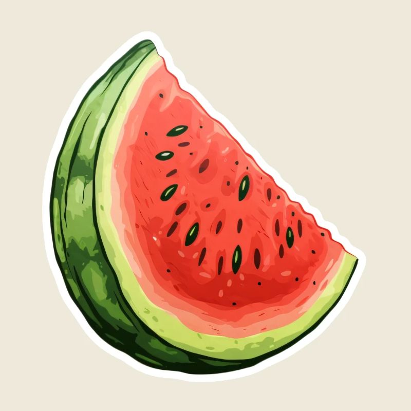 Le melon en été