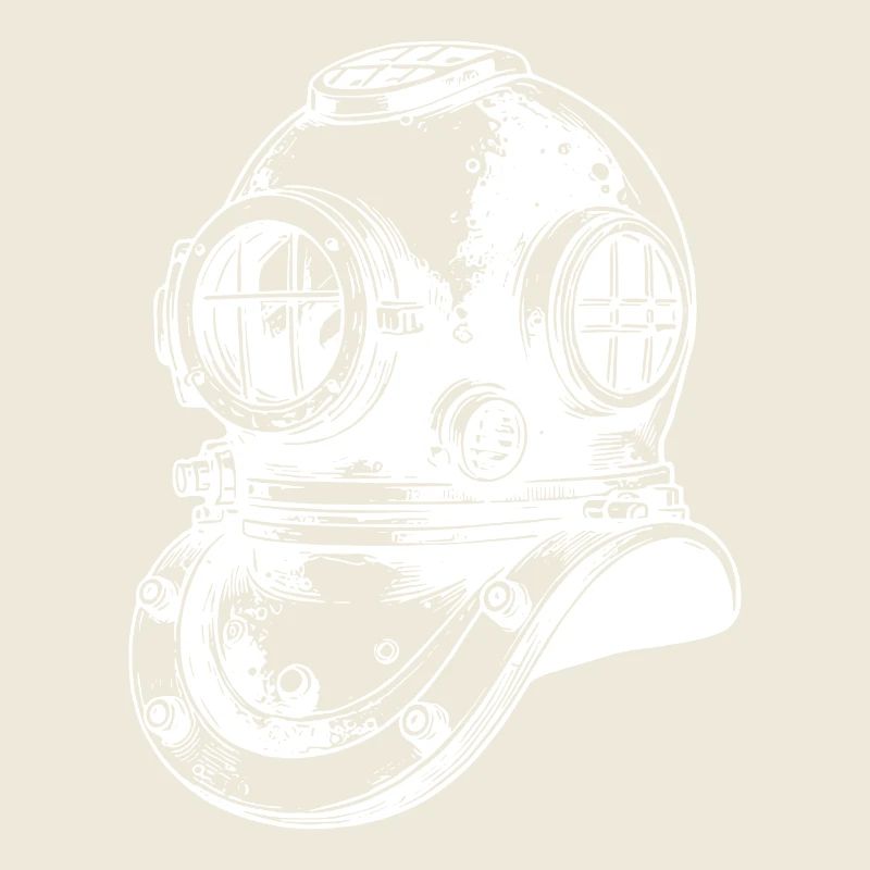 Historical Antique Diving Helmet