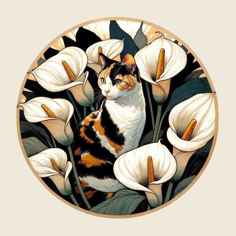 Calla Lily Chat calicot