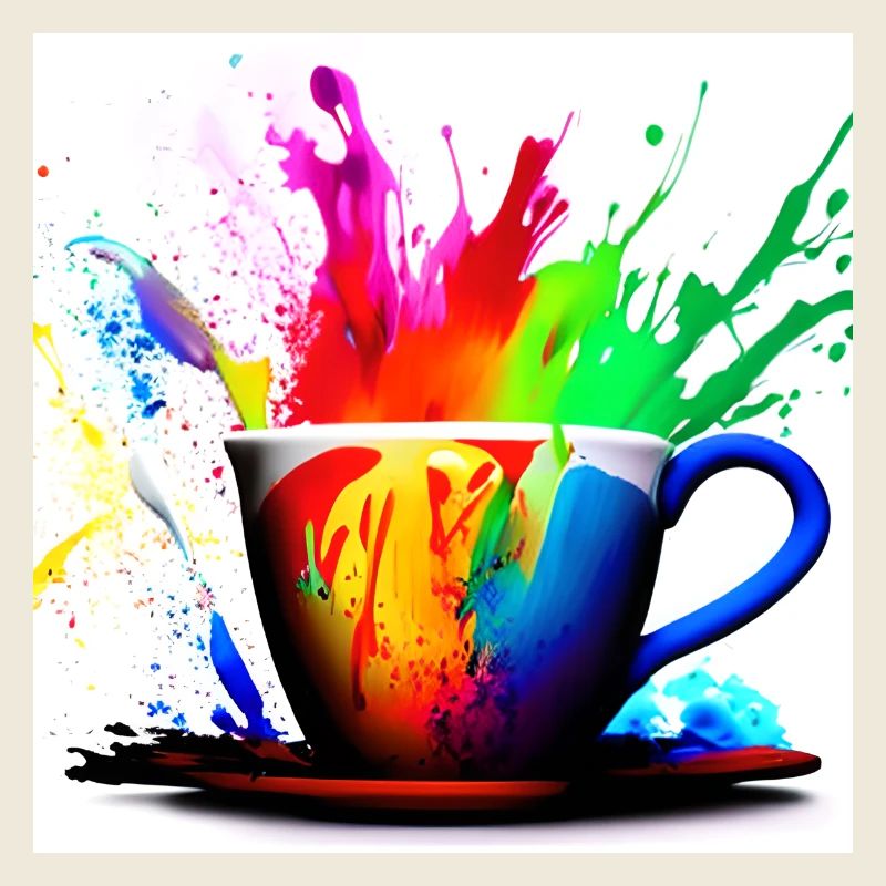 Kaffeetassen bunt 9