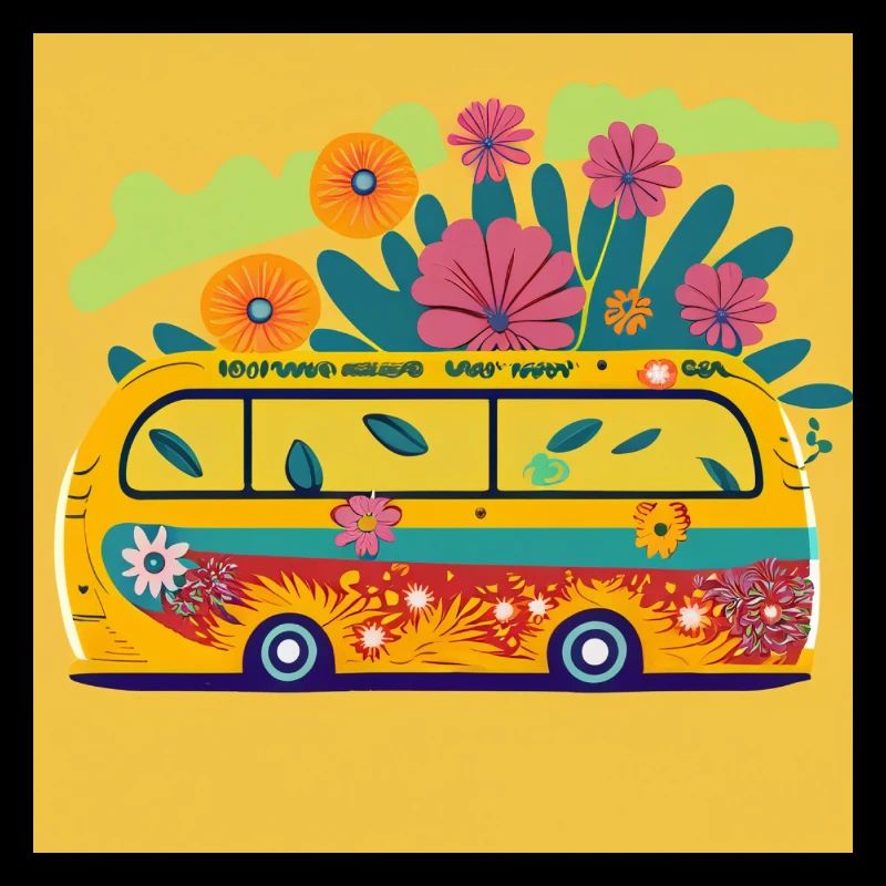 Floral splendour on wheels: The Sun Salutation Bus