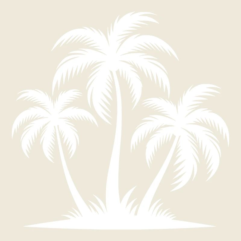 Plage Plage Île d’Hawaï Palmiers