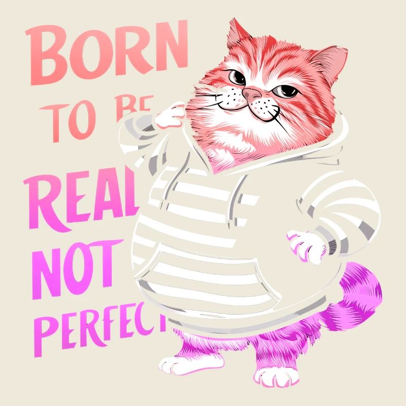Chat, Beau, Chat Élégant, Art Coloré, Art, Mignon
