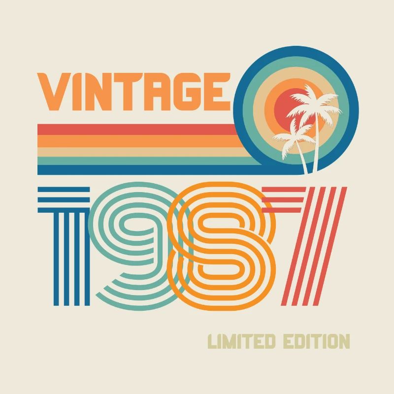 Vintage 1987 limited edition