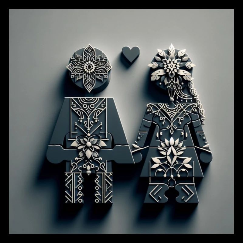 Couple main dans la main