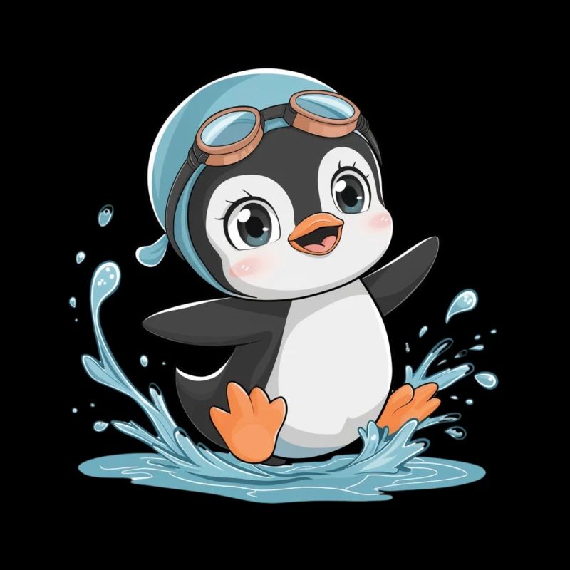 Penguin Fun: Spaß im Wasser!