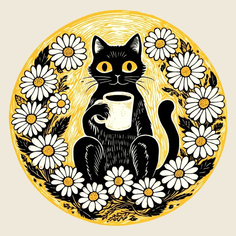 Amateurs de café Cafe Cat