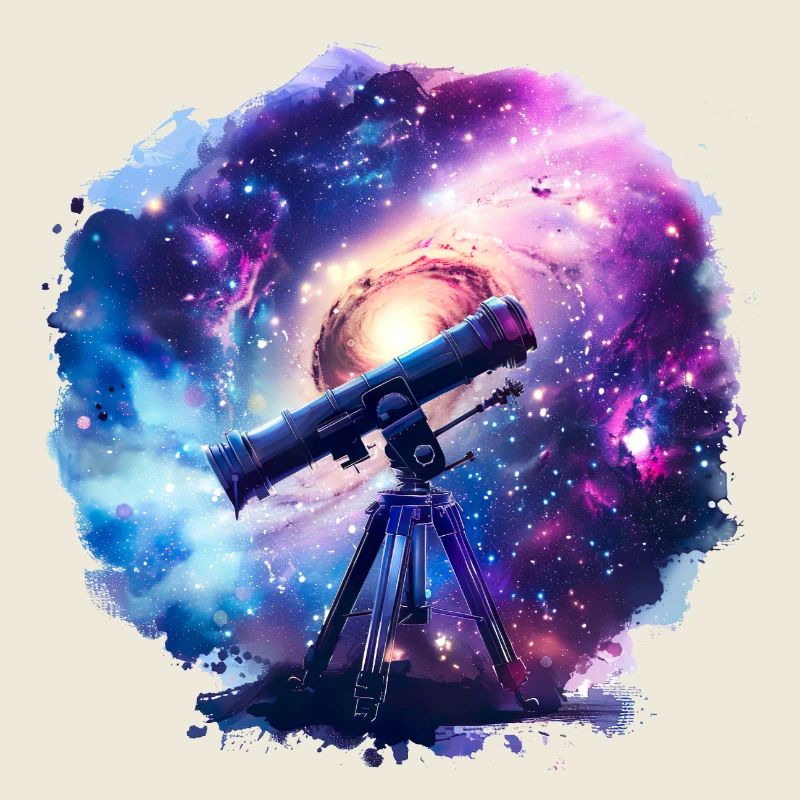 Ein Teleskop erweitert unseren Horizont