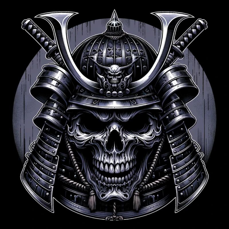 Samurai-Schädel der Seele