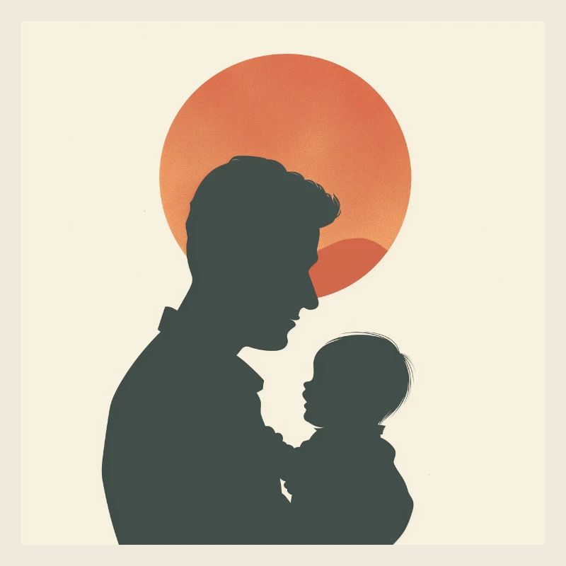 Papa-Silhouette