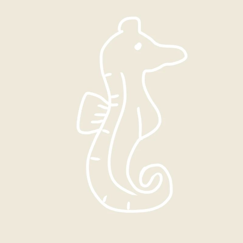 Seepferdchen Meerestier Tiere Tier
