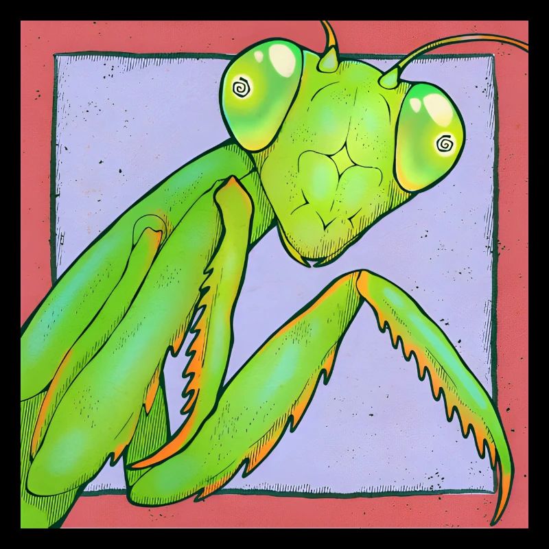 The praying mantis