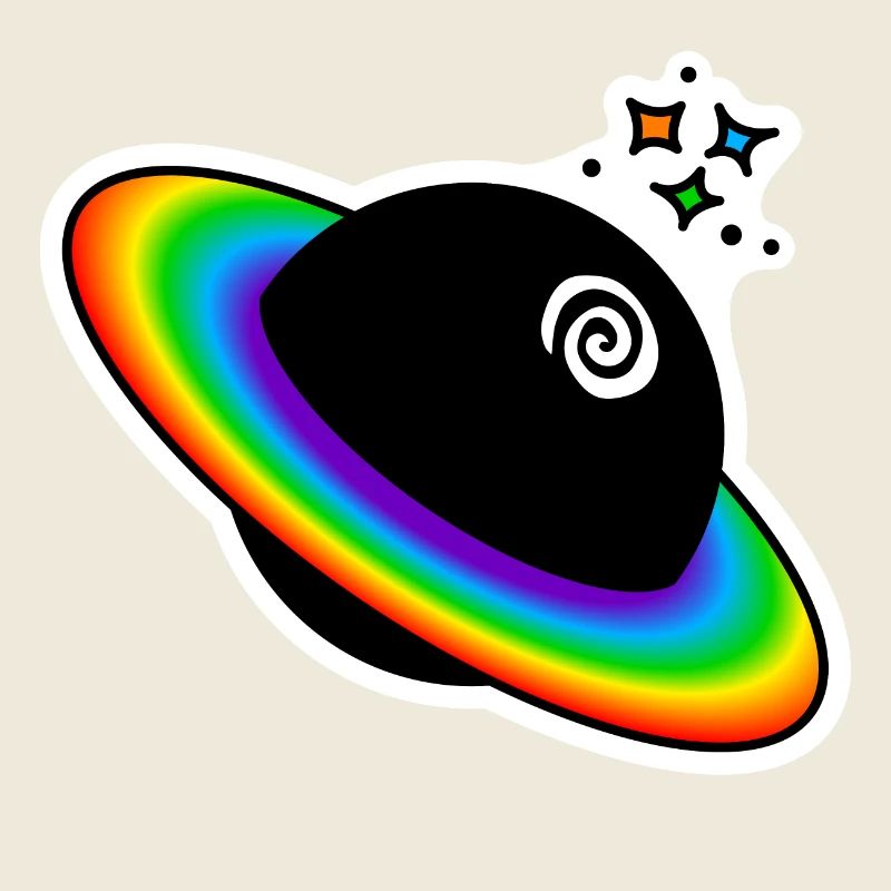 Rainbow Planet : Sticky Queer Pride