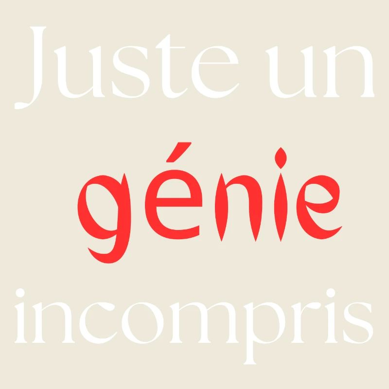 juste un génie incompris