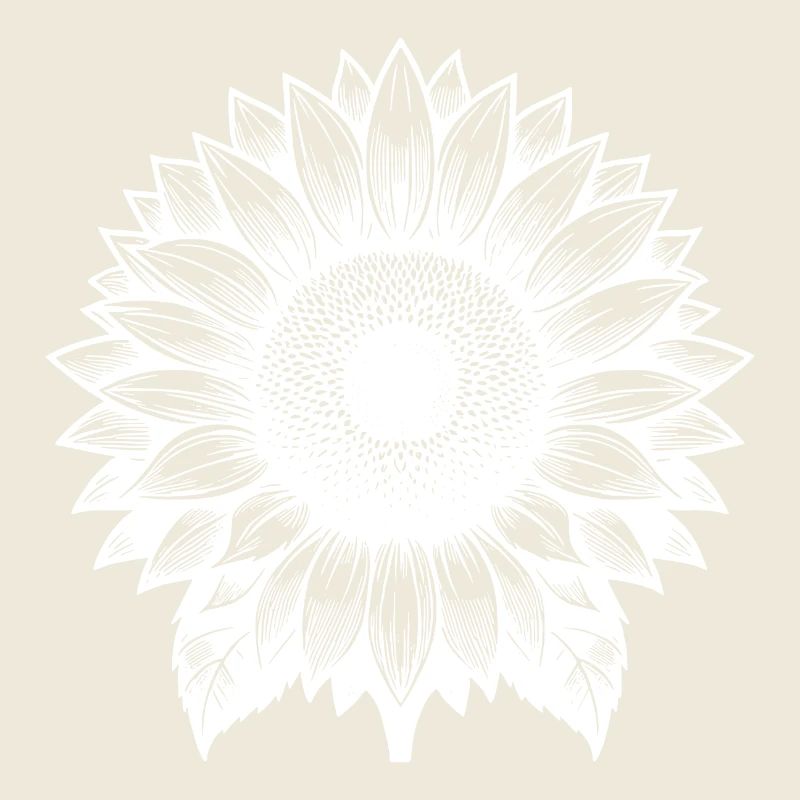 Große blühende Sonnenblume