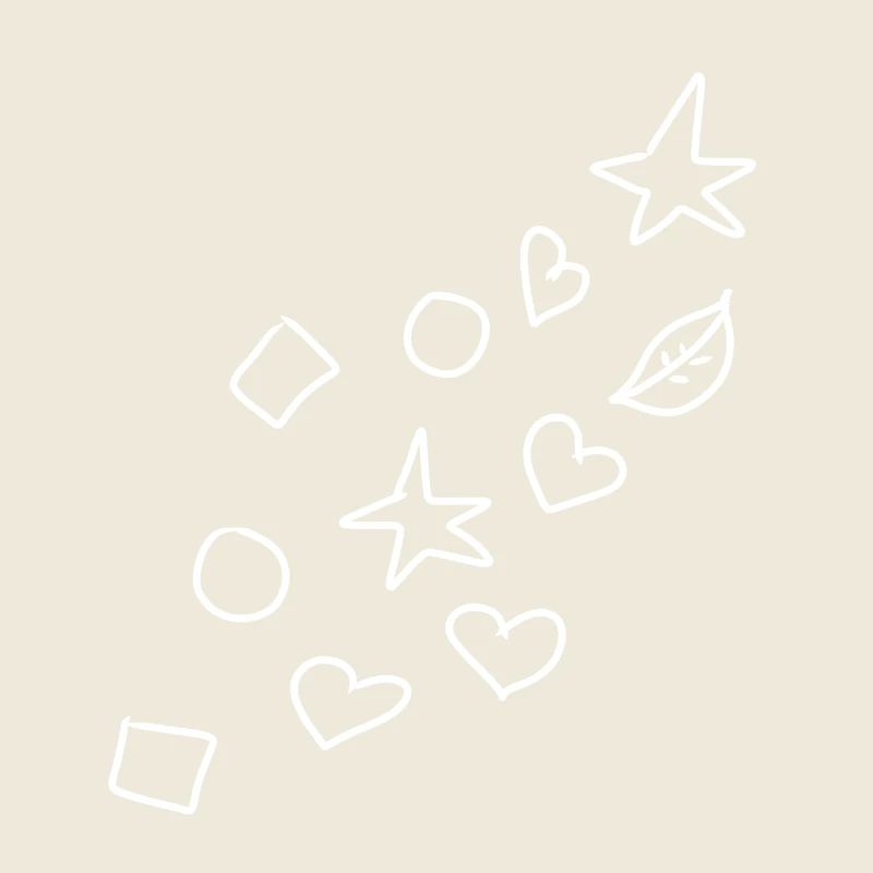 Shapes Symbols Heart Star Circle Square Leaf