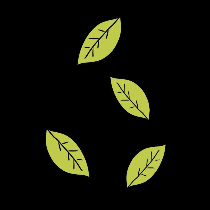 four leaves leaf icon green