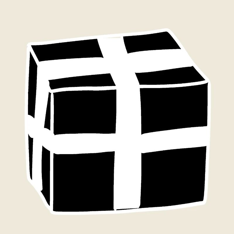 geschenk packung symbol schachtel