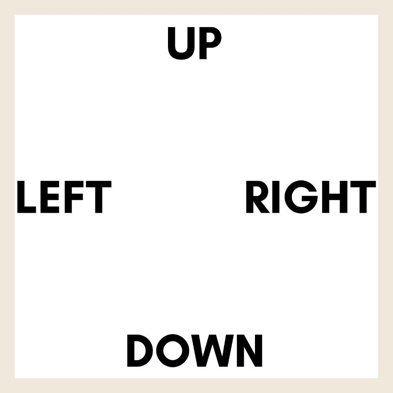 Up Left Down Right Weiss