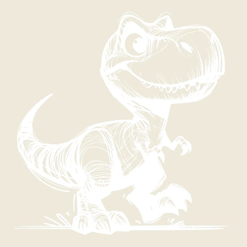 Kleiner süsser T-Rex Dino