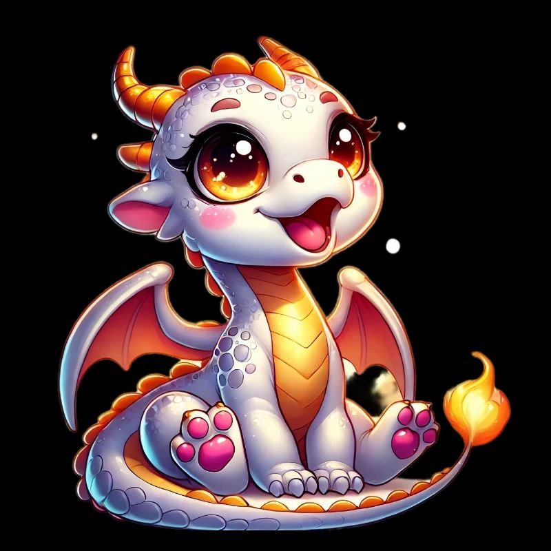 Mignon bébé dragon