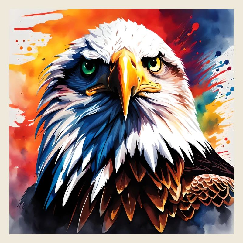 Eagle coloured