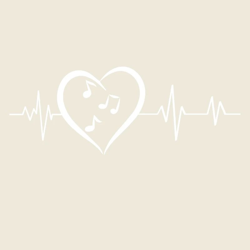 Heartbeat Musical Notes
