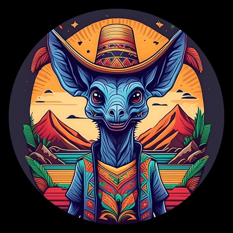 5 de Mayo Party Drinko de Mayo Chupacabra