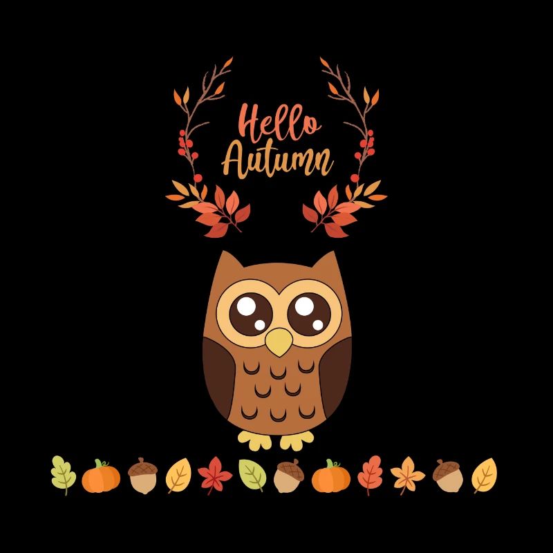 Herbst Eule