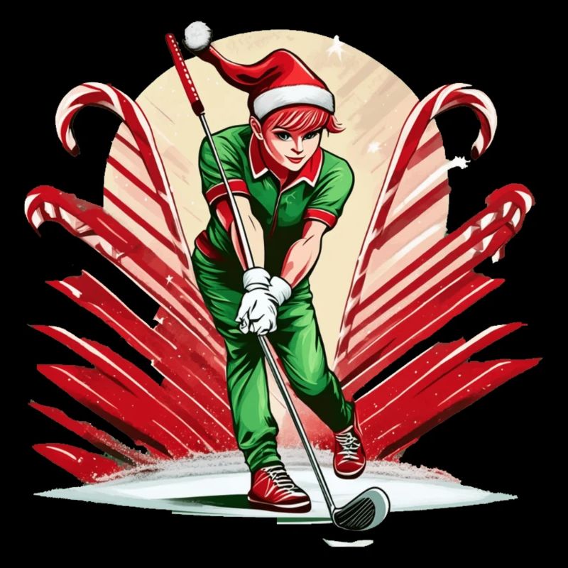 Golf des elfes de Noël