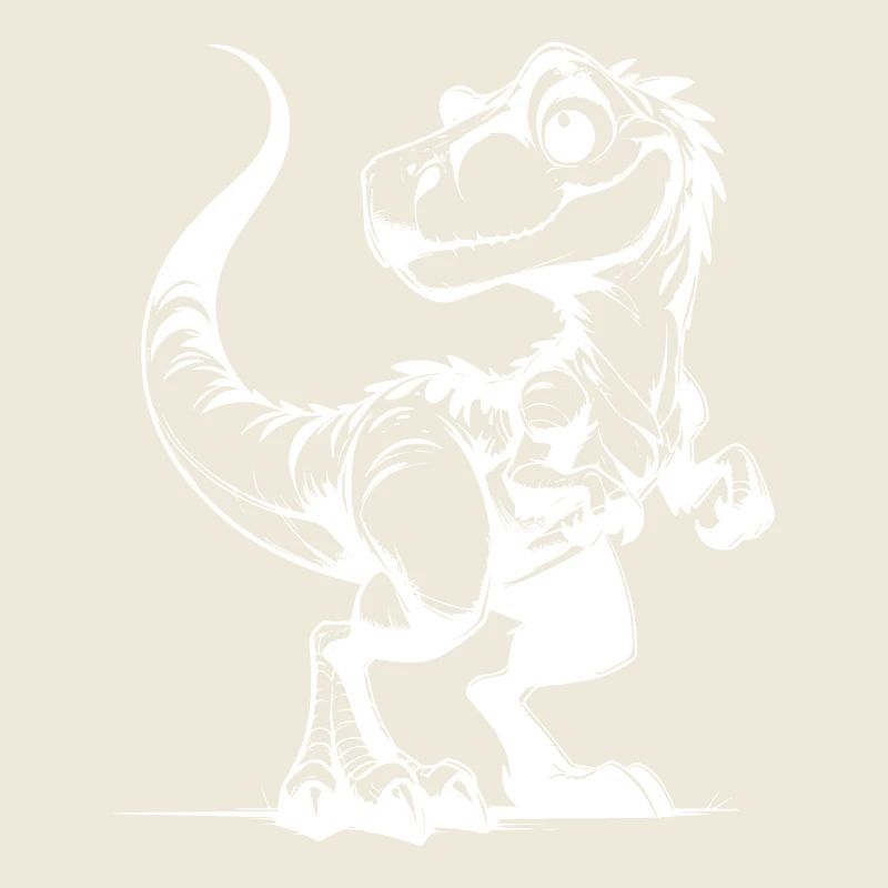 Dinosaur Drawing Pencil Sketch