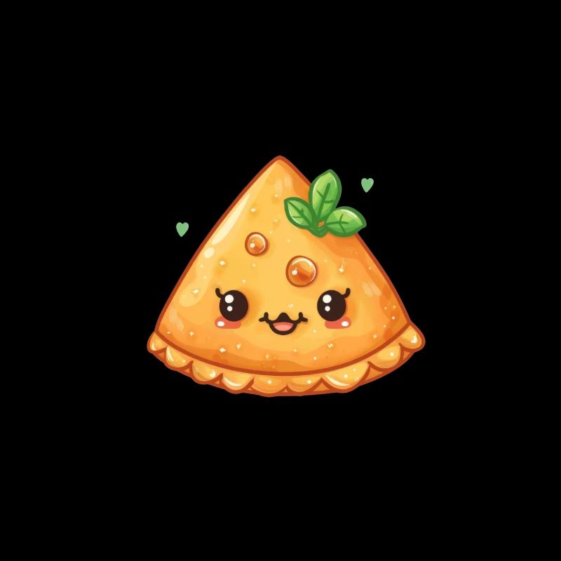 Samosa heureux