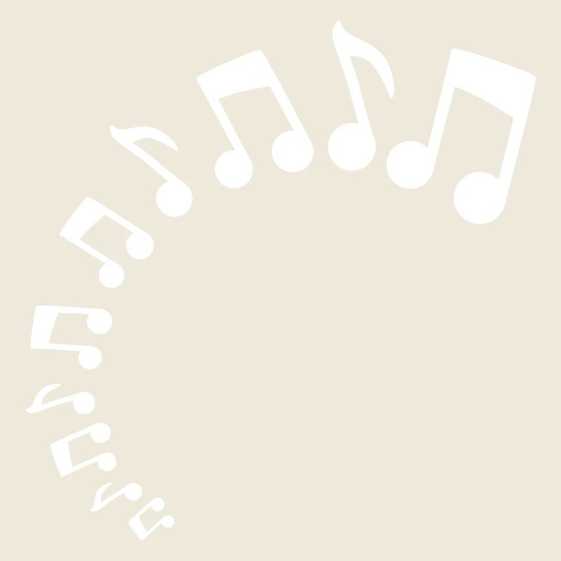 Many Music Notes Icons Melody Musical Notes Audio