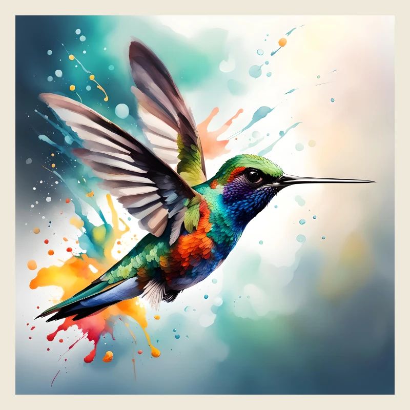 Colibri coloré