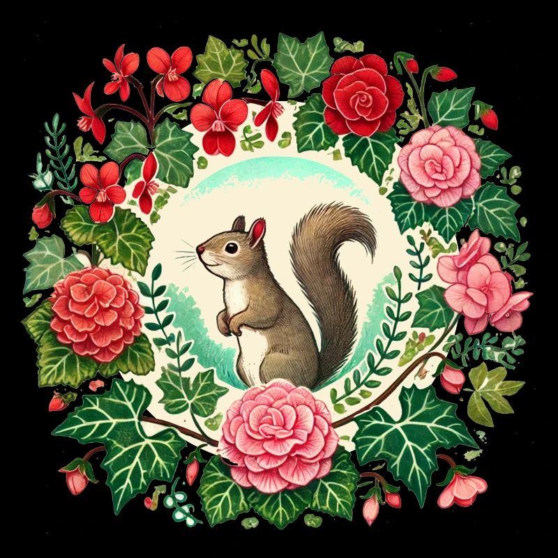 Écureuil mignon