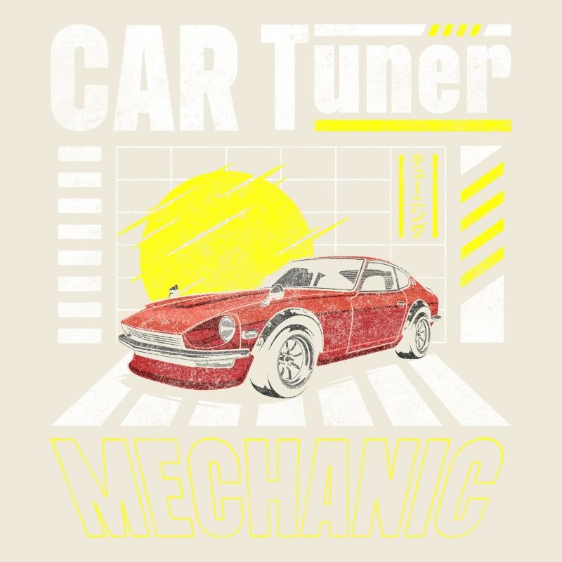 Auto Mechaniker Treffen Garage