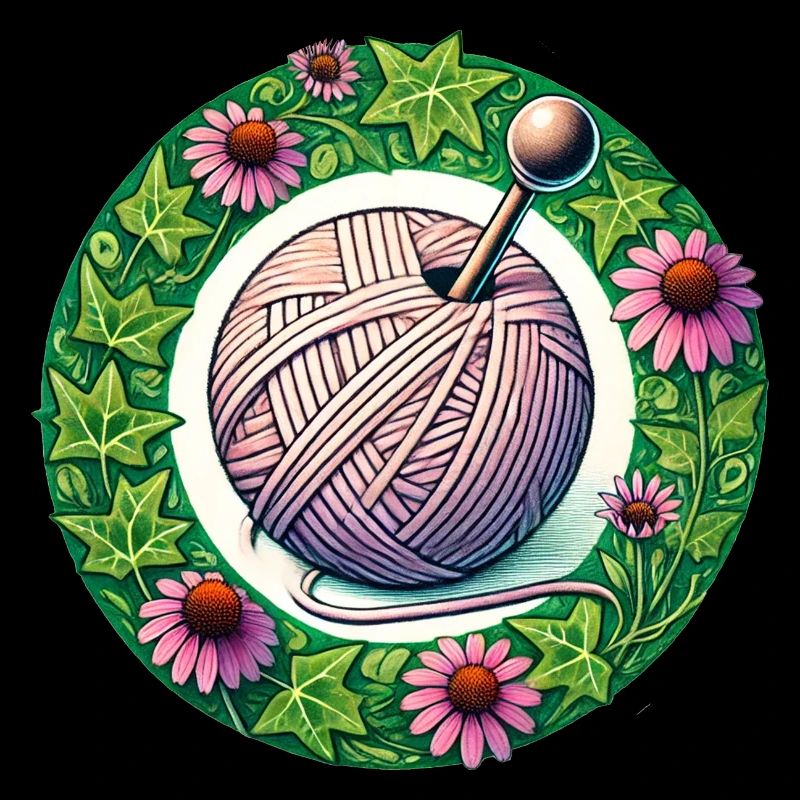 Fil d’échinacée violette